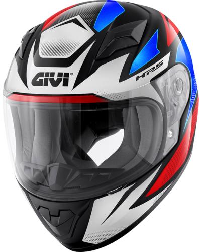 GIVI Kinderhelm Junior 4 Evo - weiss-rot-blau