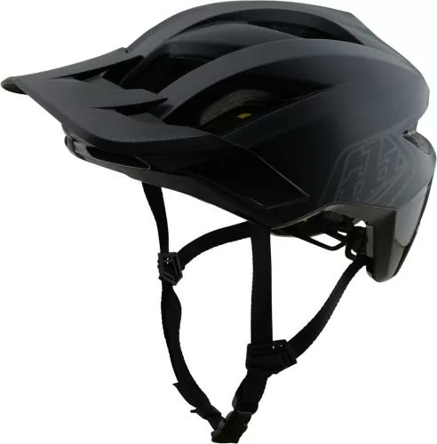 Troy Lee Designs Flowline Helmet W/Mips - Point black-dark gray