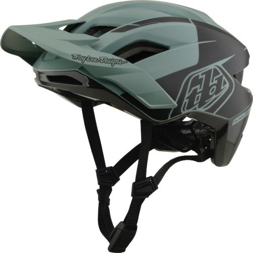 Troy Lee Designs Flowline Se Helmet W/Mips - Hydro green-dark gray