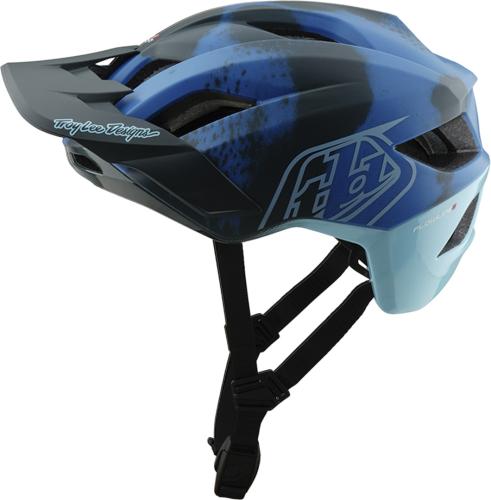 Troy Lee Designs Flowline SE Helmet W/MIPS - Badge Camo blau