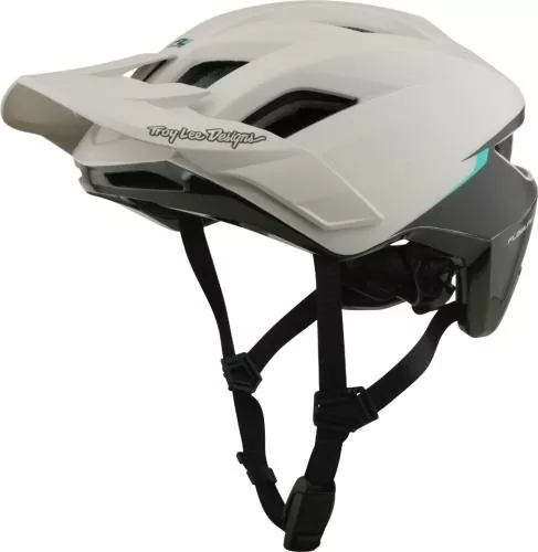 Troy Lee Designs Flowline Se Helmet W/Mips - Stacks beige-turquoise
