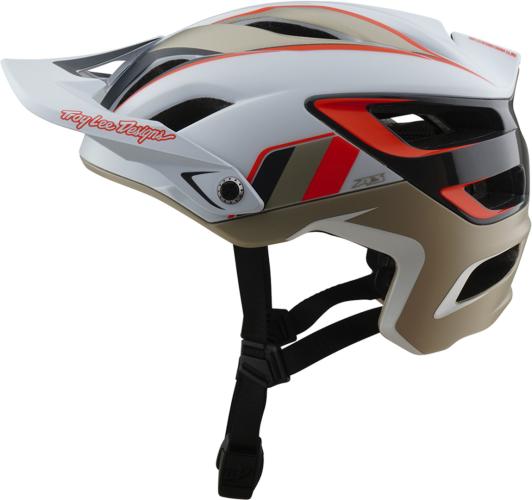 Troy Lee Designs A3 Helmet W/MIPS - Intake weiss