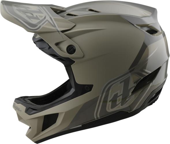 Troy Lee Designs D4 Polyacrylite Helmet W/MIPS - Shadow beige