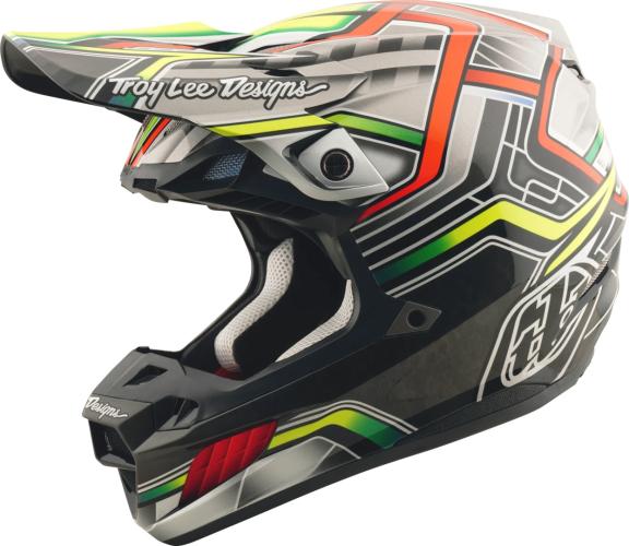 Troy Lee Designs SE5 ECE Composite Helmet - Lowrider grau