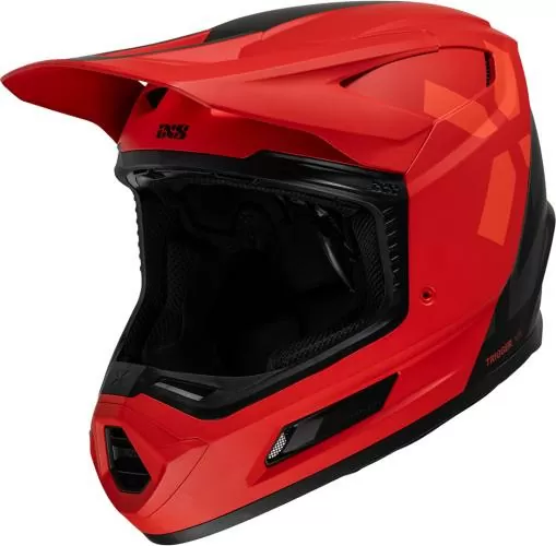 iXS Trigger MX 1.0 Graphic MIPS Full Face Helmet - red matt-black