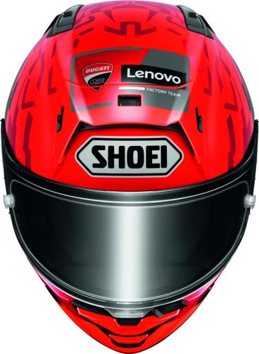 SHOEI Full-Face Helmet X-Spirit Pro 2 Marquez 9 - black-red