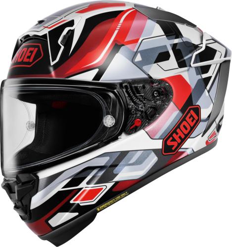 SHOEI Integralhelm X-Spirit Pro 2 XS01 TC-1 - weiss-rot-schwarz