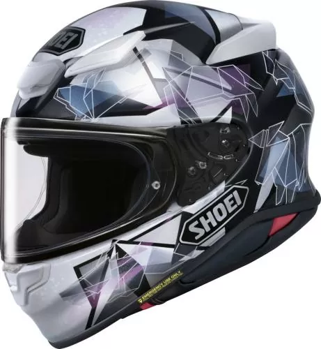 SHOEI Integralhelm NXR2 Origami2 TC-5 - weiss-grau-grün