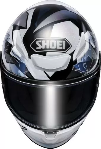 SHOEI Integralhelm NXR2 Origami2 TC-5 - weiss-grau-grün