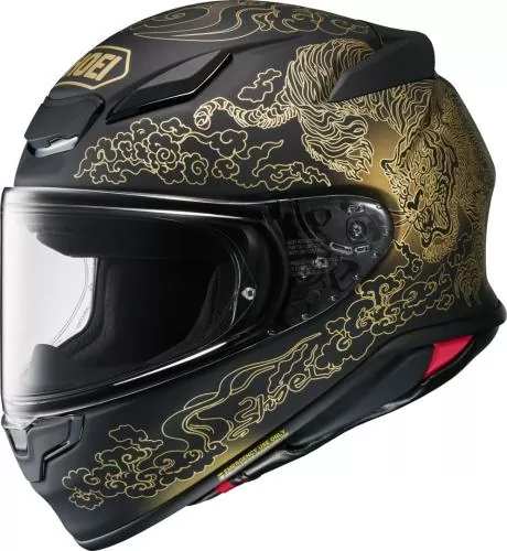 SHOEI Integralhelm NXR2 Fearless TC-5, matt - schwarz-gold