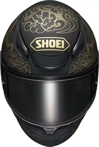 SHOEI Integralhelm NXR2 Fearless TC-5, matt - schwarz-gold