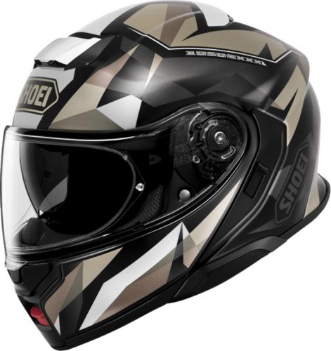 SHOEI Klapphelm Neotec 3 Fragments TC-10 - schwarz-beige-weiss
