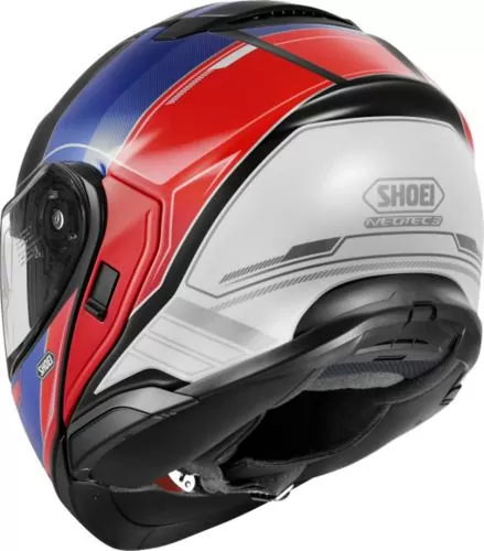SHOEI Klapphelm Neotec 3 Sharpen TC-10 - rot-blau-schwarz