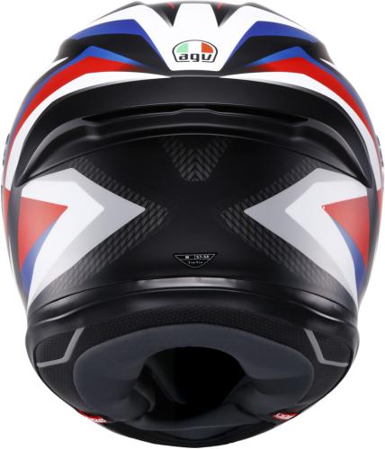 AGV Full Face Helmet K6 S Timewarp - matt black red blue