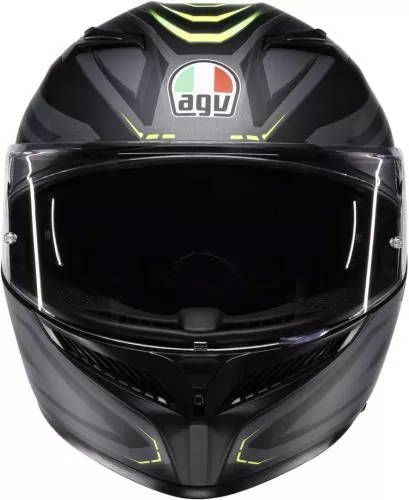 AGV Full-face helmet K3 Syth - matt black grey yellow