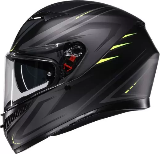 AGV Full-face helmet K3 Syth - matt black grey yellow
