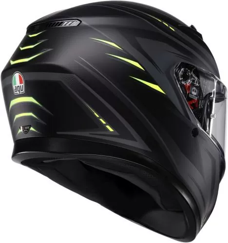 AGV Full-face helmet K3 Syth - matt black grey yellow