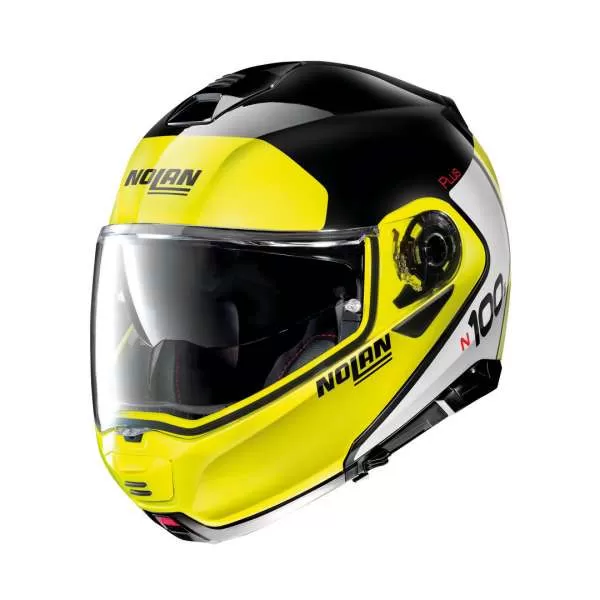 Nolan N100-5 SP Distinctive #28 Flip-Up Helmet - yellow-black-white