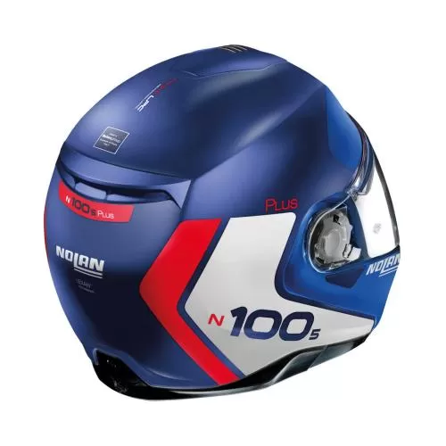 Nolan N100-5 SP Distinctive #29 Flip-Up Helmet - blue matt-white