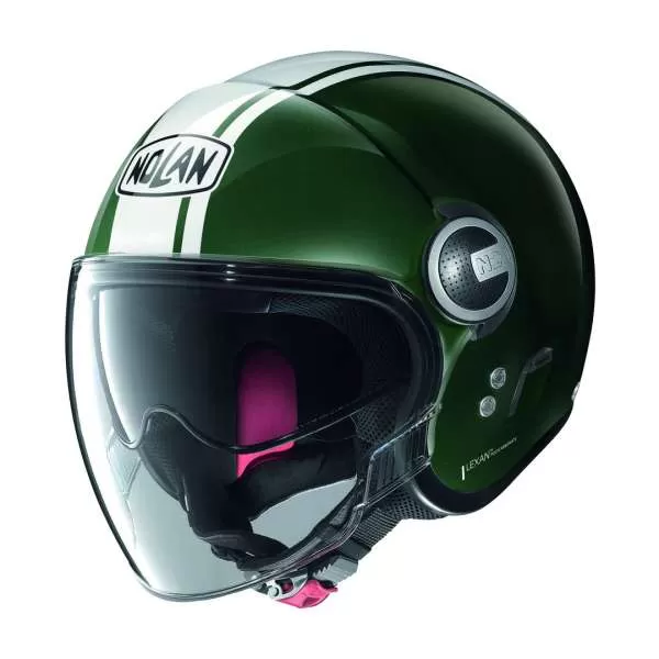 Nolan N21 Visor Dolce Vita #98 Open Face Helmet - green-white