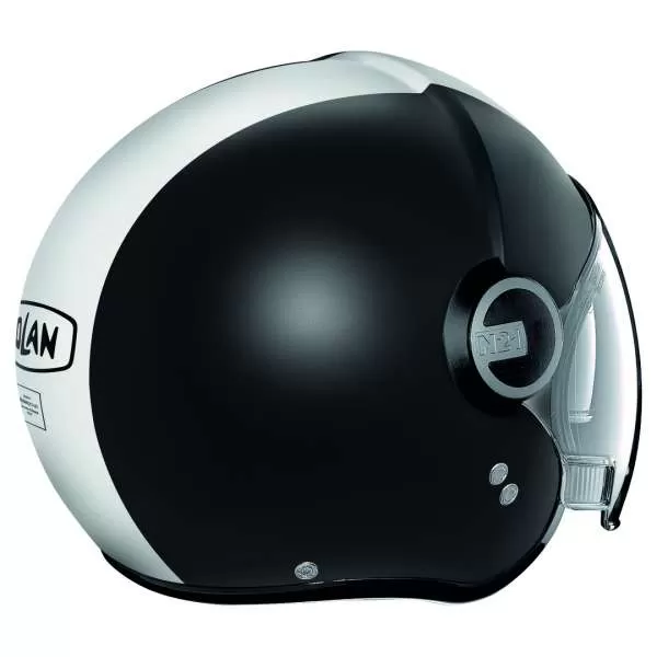 Nolan N21 Visor Dolce Vita #99 Open Face Helmet - black matt-white