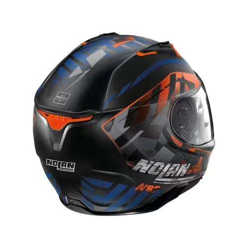 Nolan N87 Venator N-Com #91 Full Face Helmet - black matt-orange