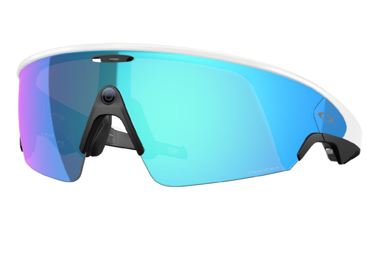 Oakley Vanguard Meta Sonnenbrille - weiss / prizm sapphire