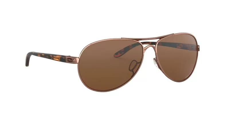 Oakley Sunglass Feedback - rose gold, prizm tungsten polarized