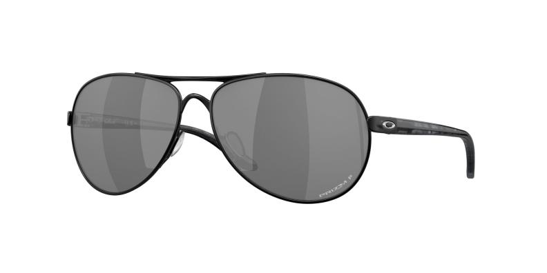 Oakley Sonnenbrille Feedback - polished black, prizm black polarized
