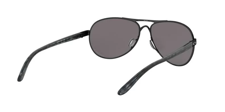 Oakley Sunglass Feedback - polished black, prizm black polarized