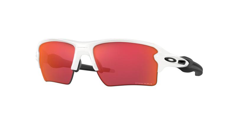 Oakley Sonnenbrille Flak 2.0 Xl - polished white, prizm field