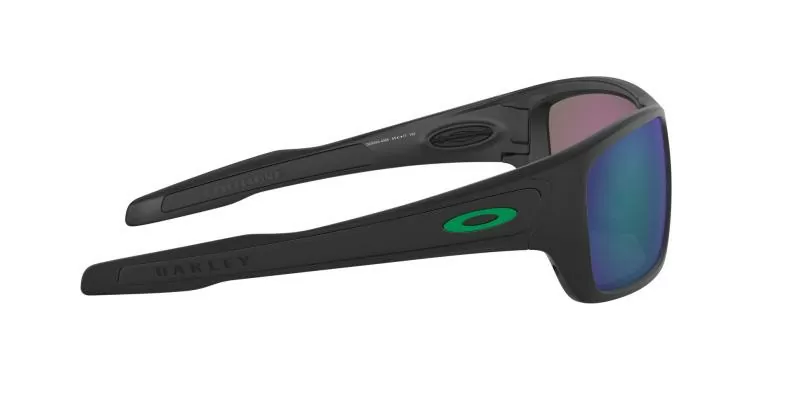 Oakley Sonnenbrille Turbine - matte black, prizm jade polarized