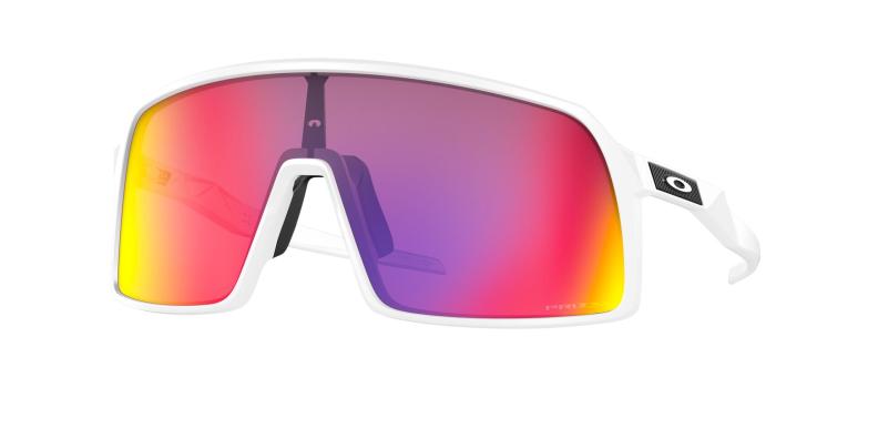 Oakley Sonnenbrille Sutro - matte white, prizm road
