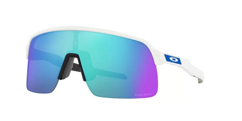 Oakley Sunglass Sutro Lite - matte white, prizm sapphire