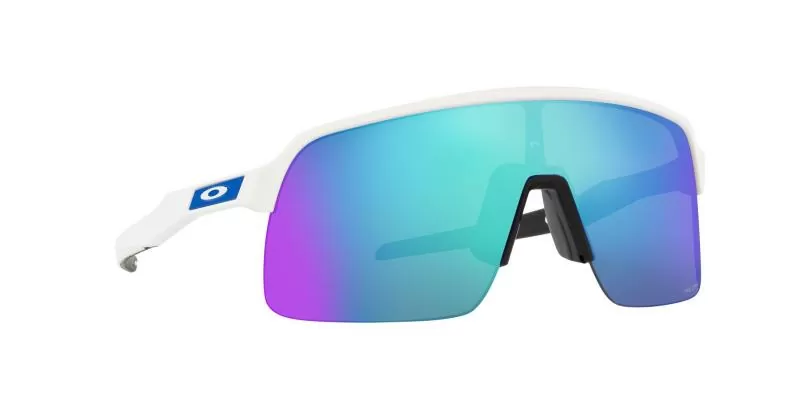 Oakley Sunglass Sutro Lite - matte white, prizm sapphire