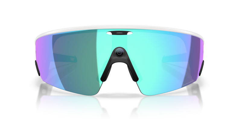 Oakley Vanguard Meta Sonnenbrille - weiss / prizm sapphire
