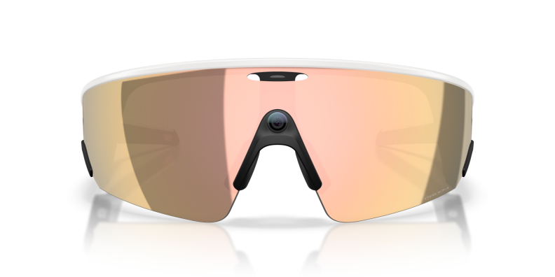 Oakley Vanguard Meta Sonnenbrille - weiss / prizm rose gold