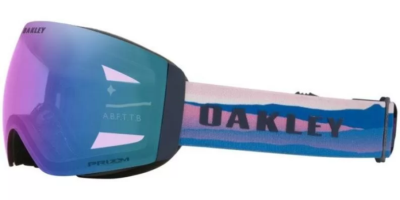Oakley Flight Deck Pro M Mikaela Shiffrin - Light Blue, Prizm Sapphire Iridium 