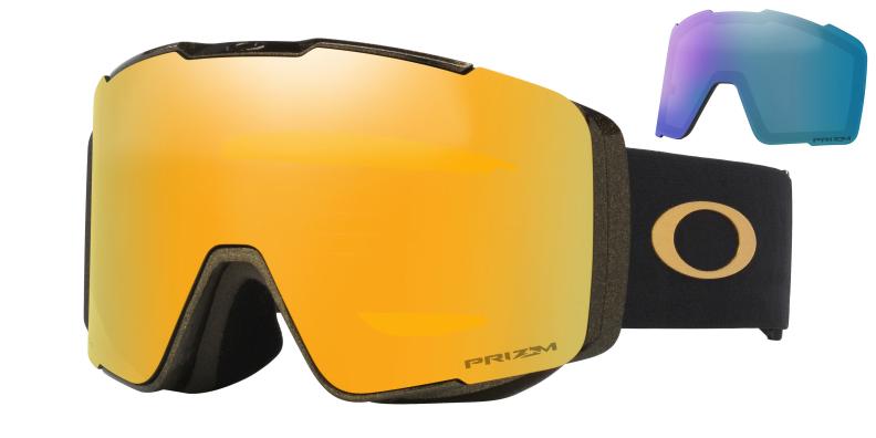 Oakley Line Miner Pro M - Black Orange, Prizm Snow 24k Iridium