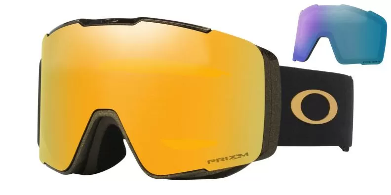 Oakley Line Miner Pro M - Black Orange, Prizm Snow 24k Iridium 