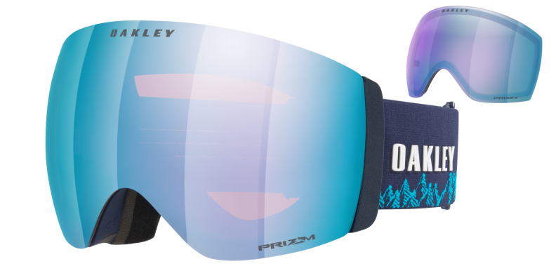 Oakley Flight Deck Pro L Mikaela Shiffrin - Light Blue, Prizm Sapphire Iridium