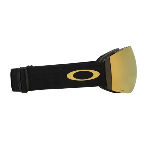 Oakley Flight Deck Pro L - Matte Black Yellow, Prizm Snow 24K Iridium 