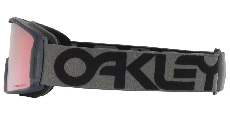 Oakley Line Miner L 01 - Matte B1b Forged Iron, Prizm Rose Gold Iridium