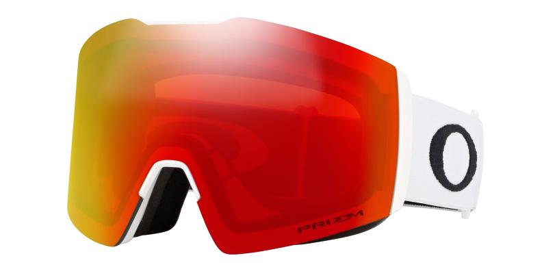 Oakley Fall Line L 00 - Matte White, Prizm Snow Torch Iridium
