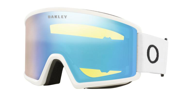 Oakley Target Line L 00 - Matte White, Hi Yellow