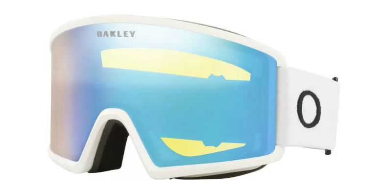 Oakley Target Line L 00 - Matte White, Hi Yellow