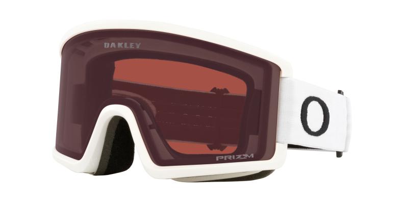 Oakley Target Line L 00 - Matte White, Prizm Dark Grey