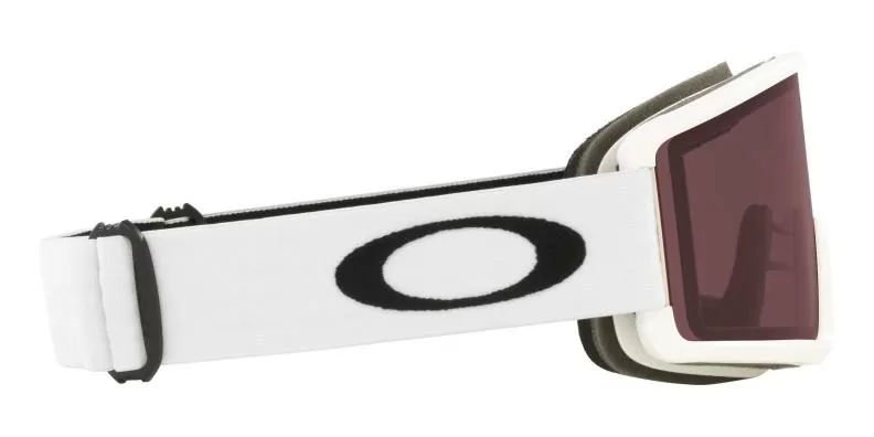 Oakley Target Line L 00 - Matte White, Prizm Dark Grey