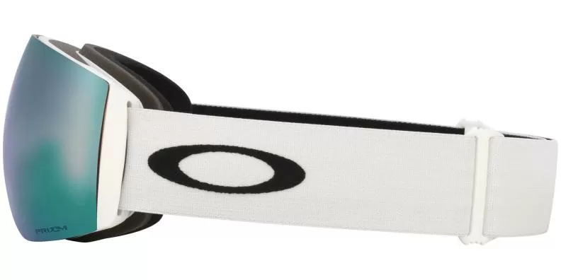 Oakley Flight Deck Pro L 00 - Matte White, Prizm Sapphire & Prizm Sage Go