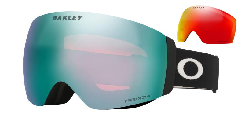 Oakley Flight Deck Pro M 00 - Matte Black, Prizm Sapphire & Prizm Torch